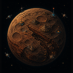 Barren Claim planet art