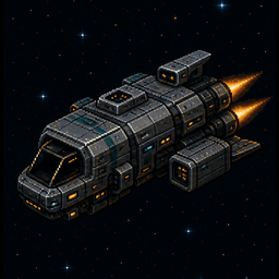 Courier Rig in neutral livery